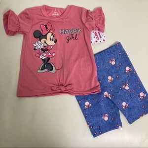 Disney Minnie Mouse cute leggings set 2083